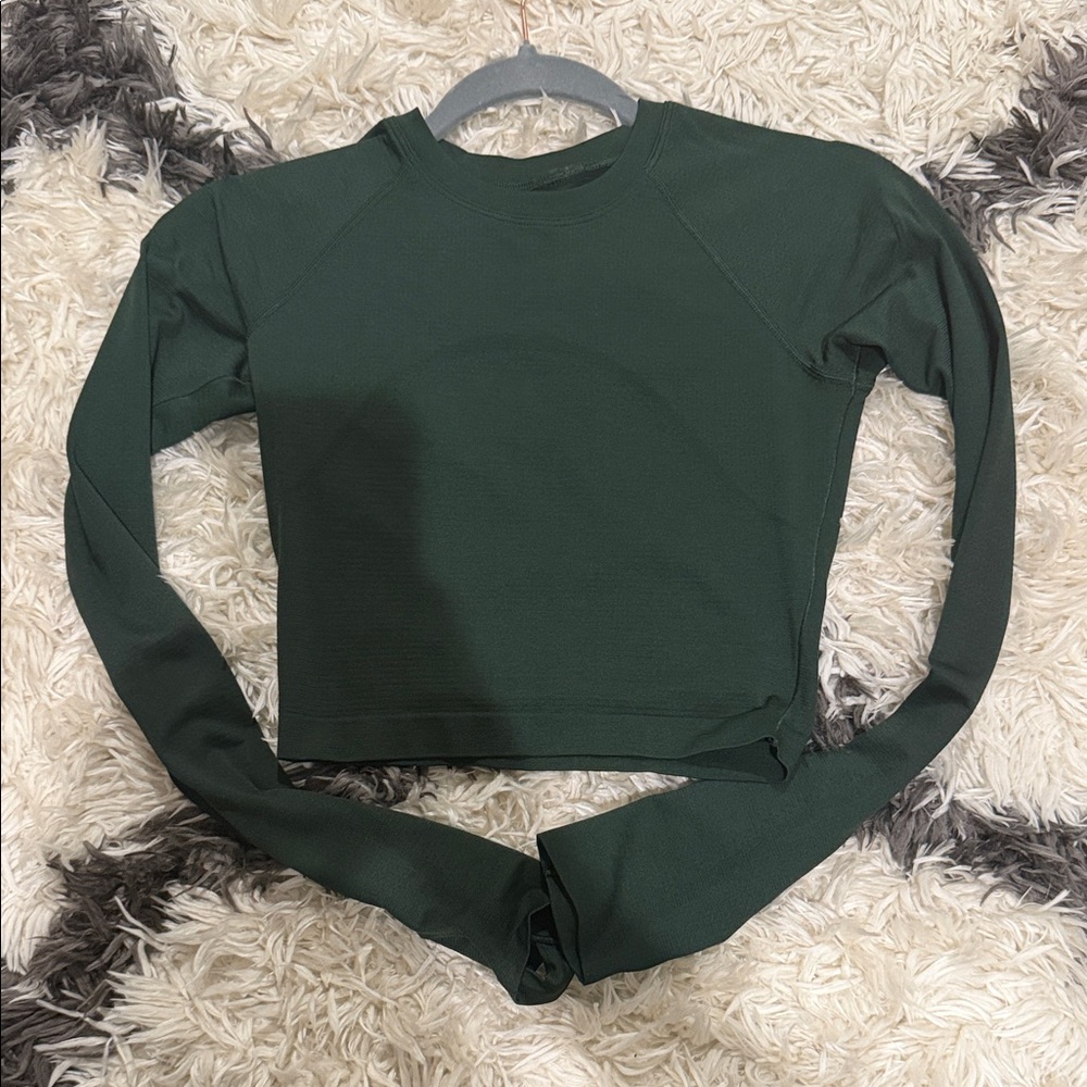 lululemon cropped swiftly long sleeve